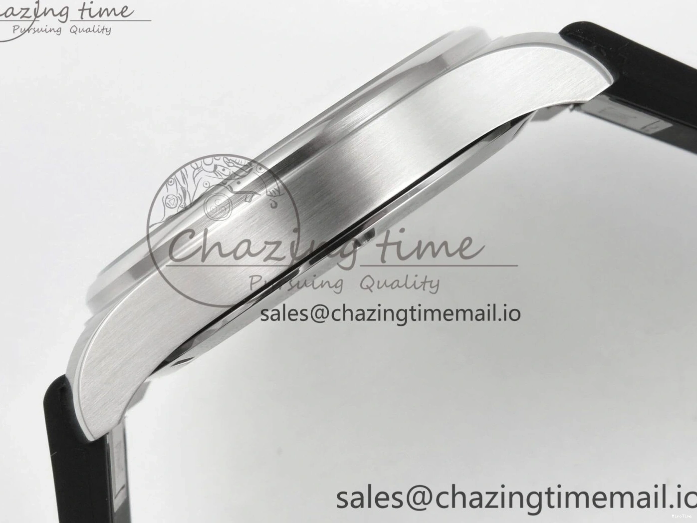 MIROTIME 0320 SunProtective Pilot Mark XX BLSF SS 1:1 Best Edition White Dial on Black Rubber Strap MIYOTA 6995